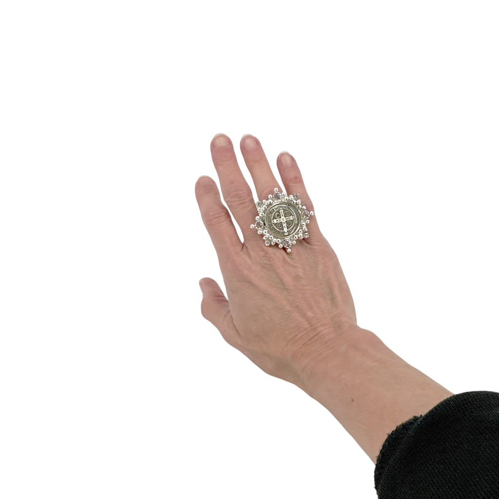 VSA Cloister San Benito Ring Silver Size 5