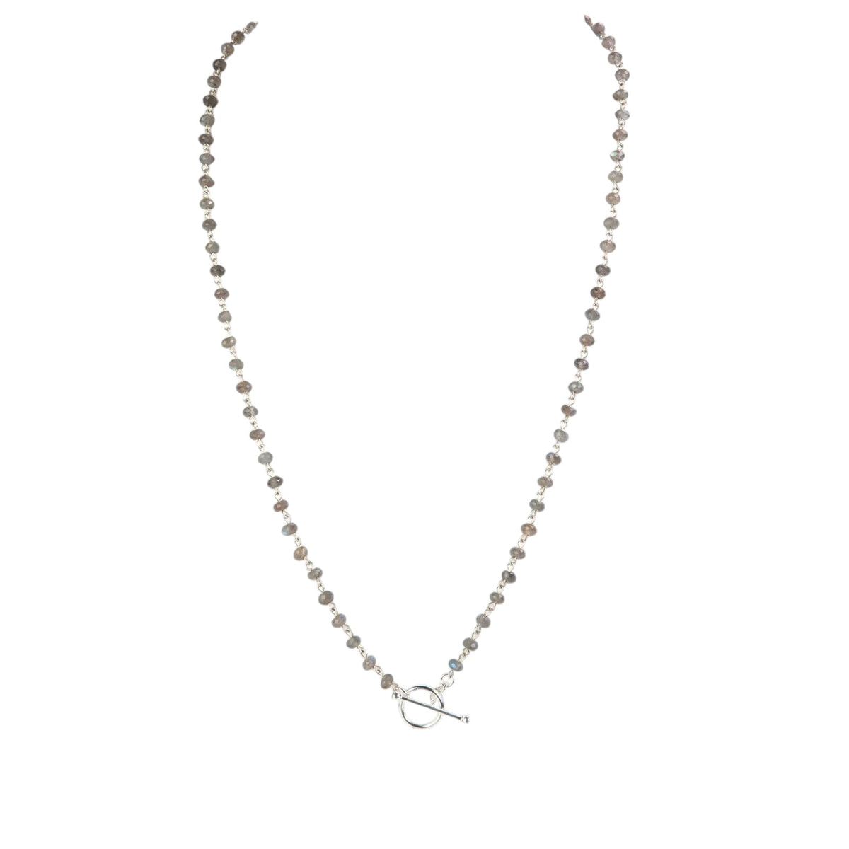 VSA Delfina 6mm Lux Labradorite & Silver