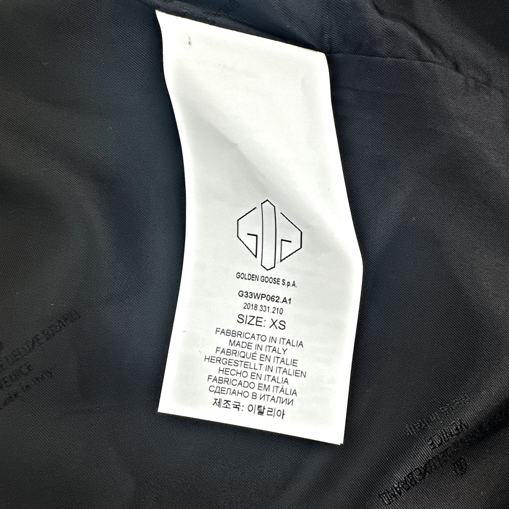 GOLDEN GOOSE Misam Double Breasted Blazer Jacket in Grey XS