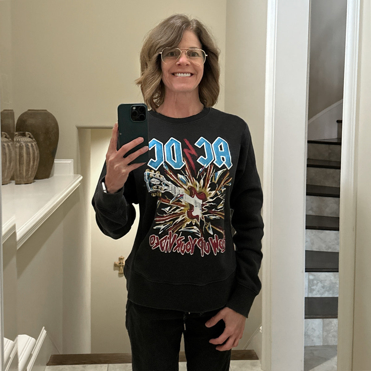 GUCCI AC/DC Logo Sweatshirt XS