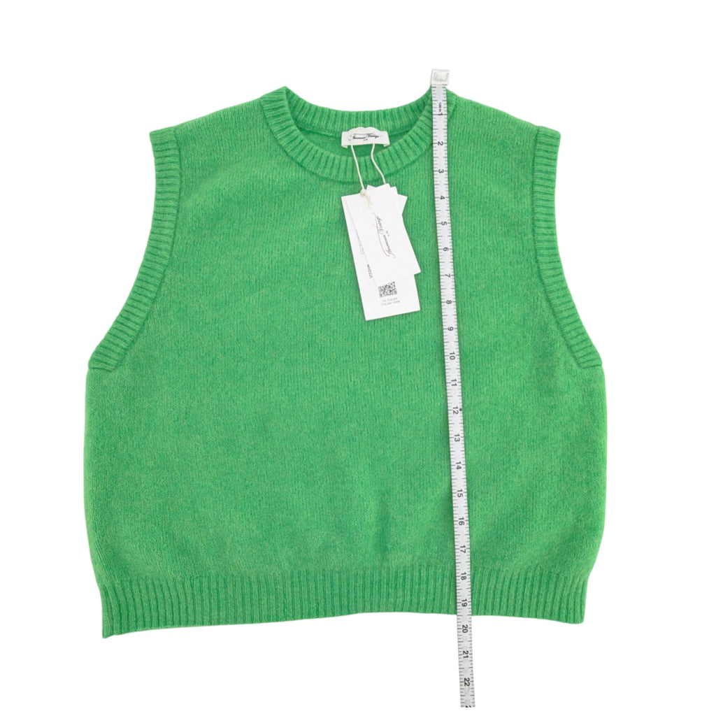 AMERICAN VINTAGE Vitow Sweater Vest in Jardine Chine Garden Melange S
