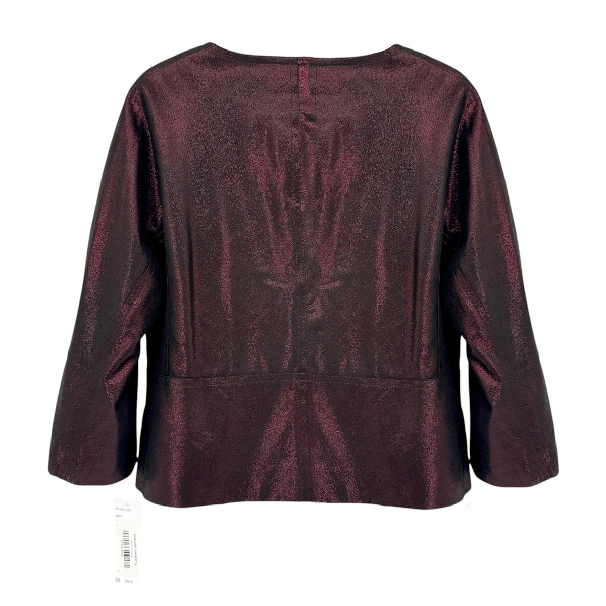 LAFAYETTE 148 New York 3/4 Sleeve Ritchie Leather Jacket in Beet 8|M