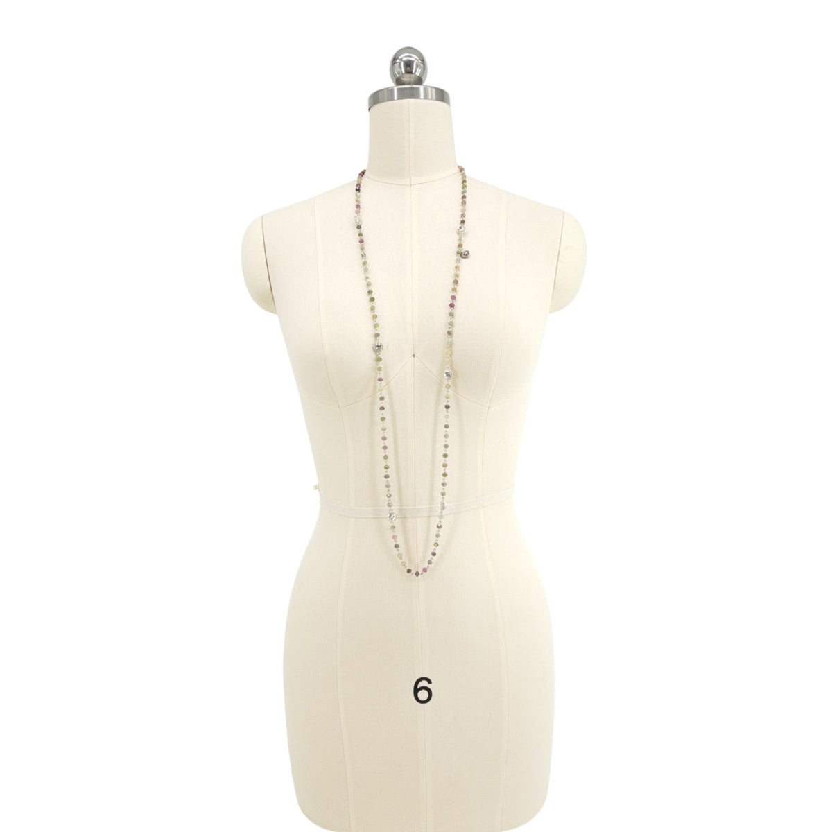 VSA Wrap Precious Sapphire Beads in Silver
