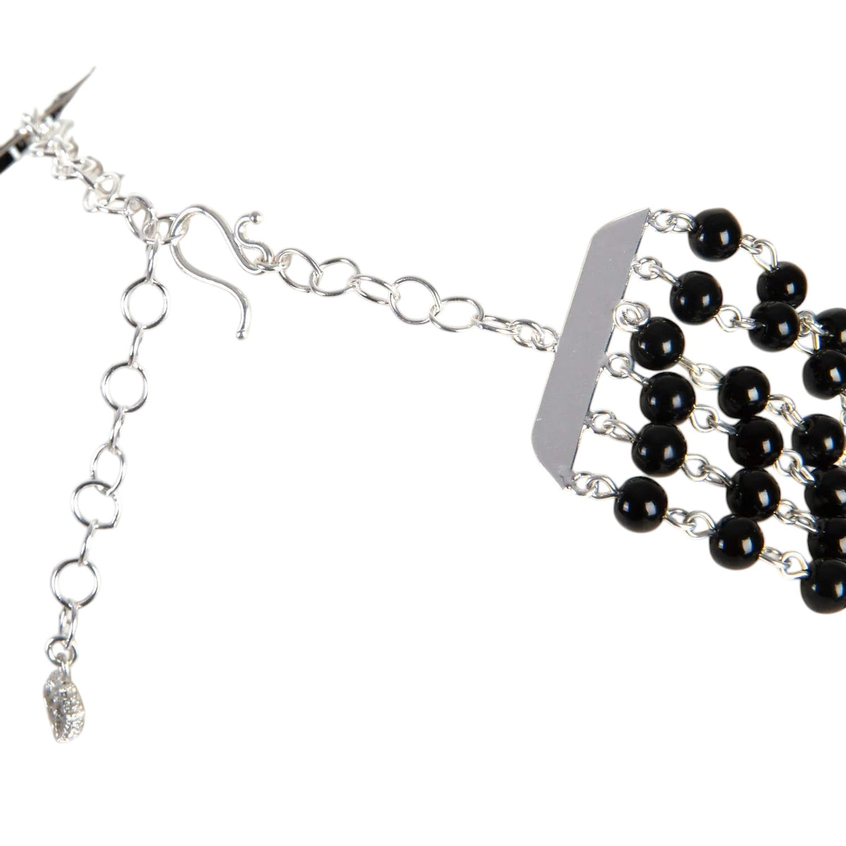 VSA La Queen Collar Mystic Black Silver