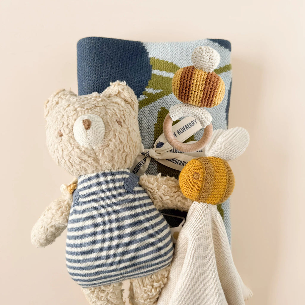 THE BLUEBERRY HILL Blueberry Bear Bee Gift Set