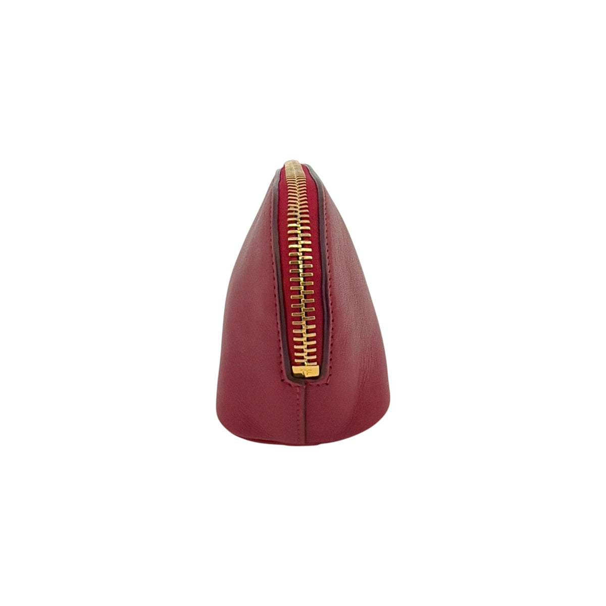 TOM FORD Leather Cosmetic Case Pouch Bag in Red