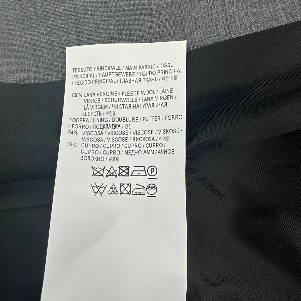 GOLDEN GOOSE Misam Double Breasted Blazer Jacket in Grey XS