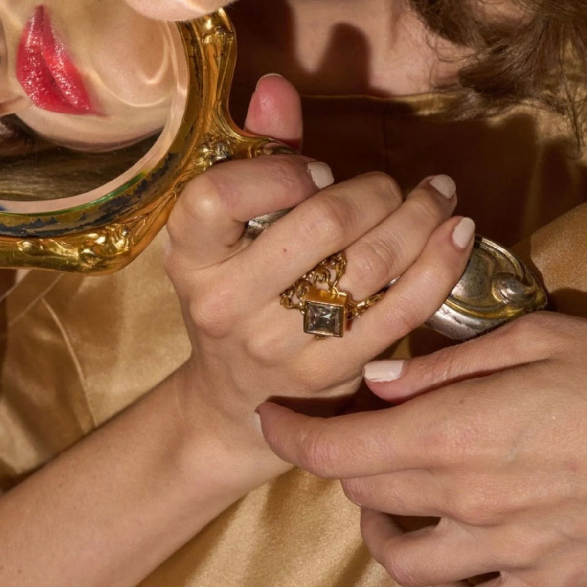 VSA Vine Ring Gold Size 7