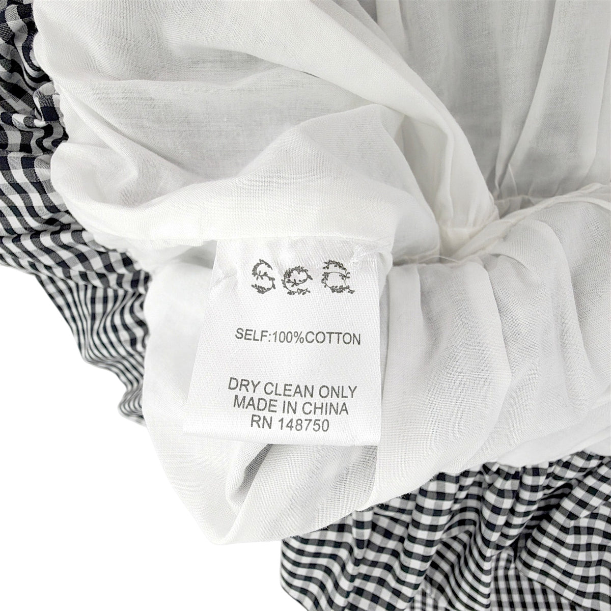 SEA New York Neci Gingham Bubble Dress S