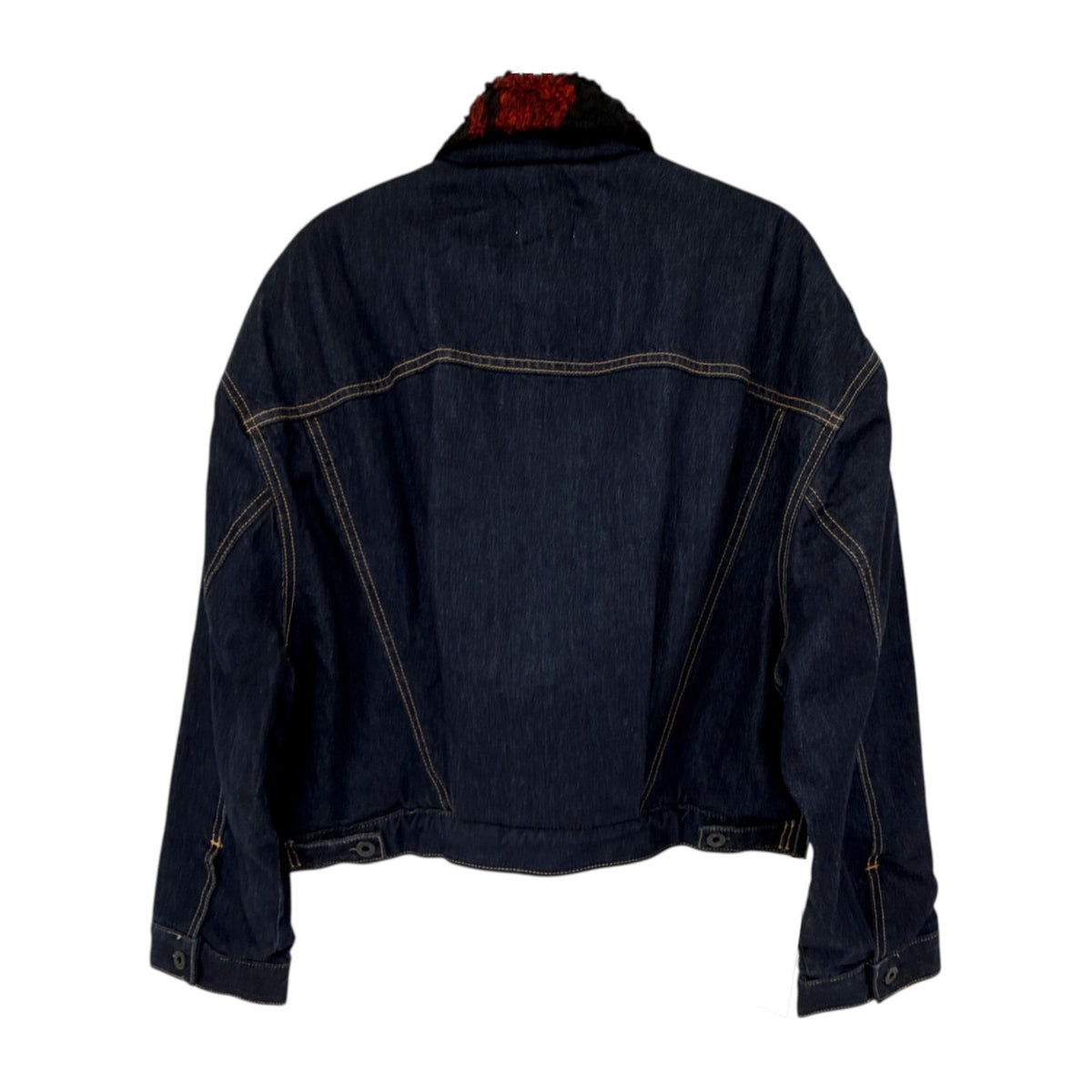 ASKK NY Nova Lined Jacket in Indigo Plaid 1|S