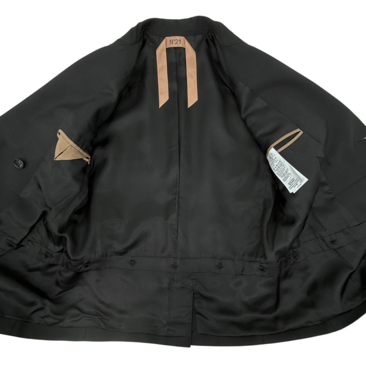 No.21 Double Breasted Blazer in Black EU40|S