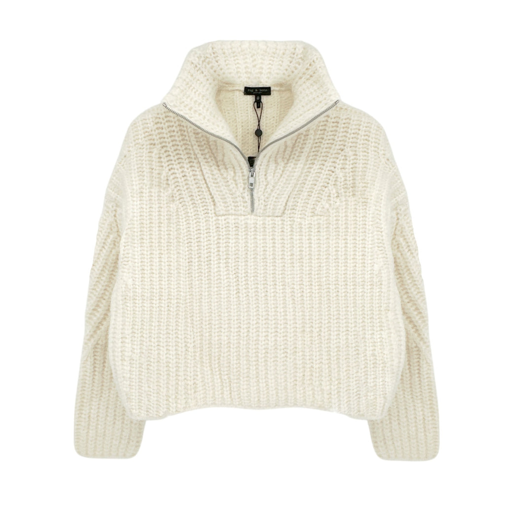 RAG & BONE Hannah Half Zip Sweater XS