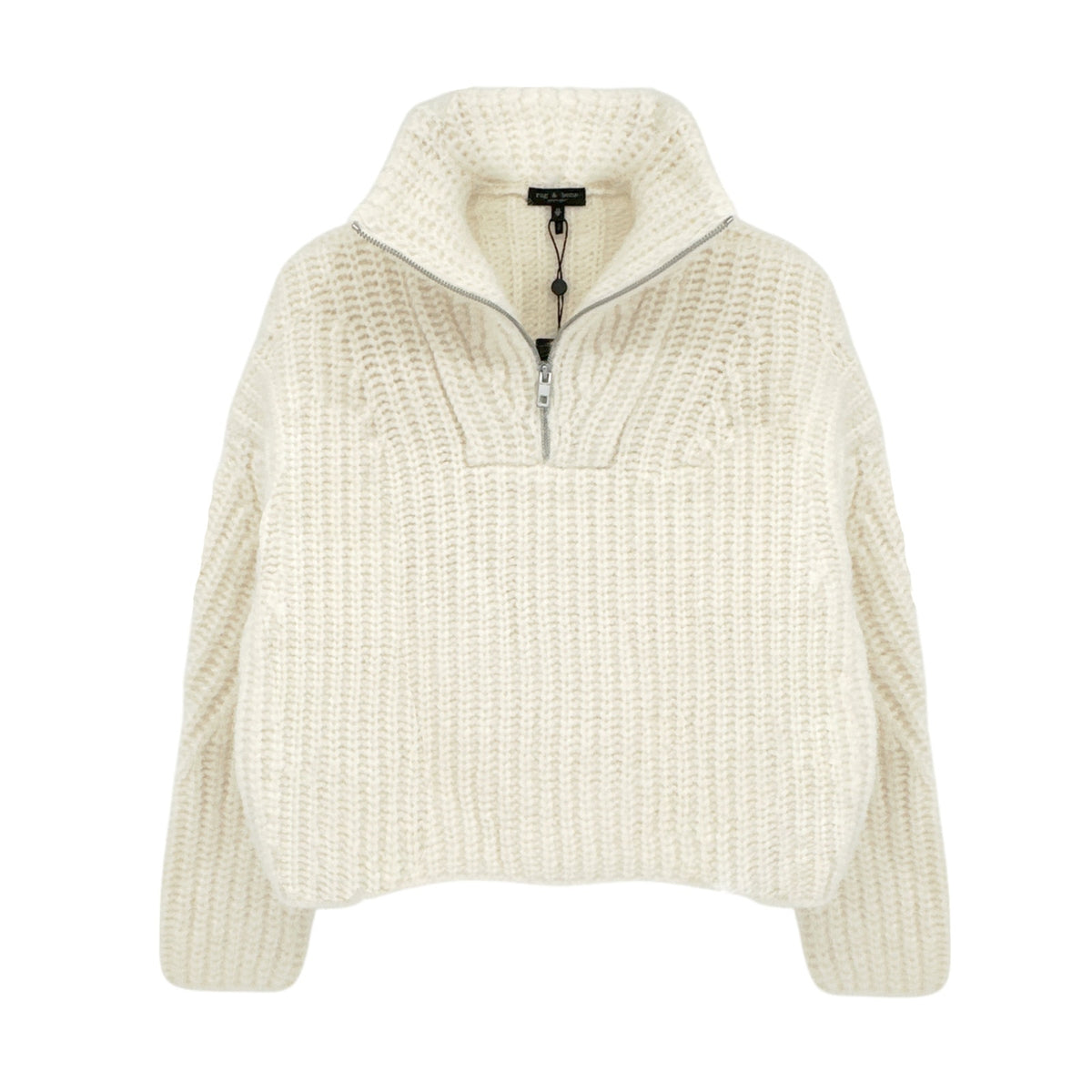RAG & BONE Hannah Half Zip Sweater XS