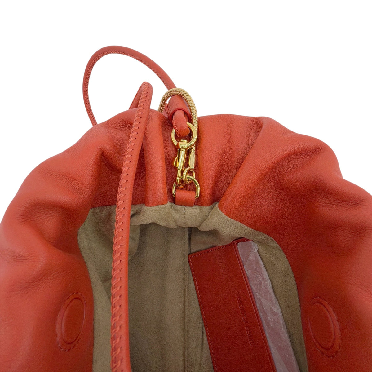 VERONICA BEARD Stash Bag Small in Persimmon