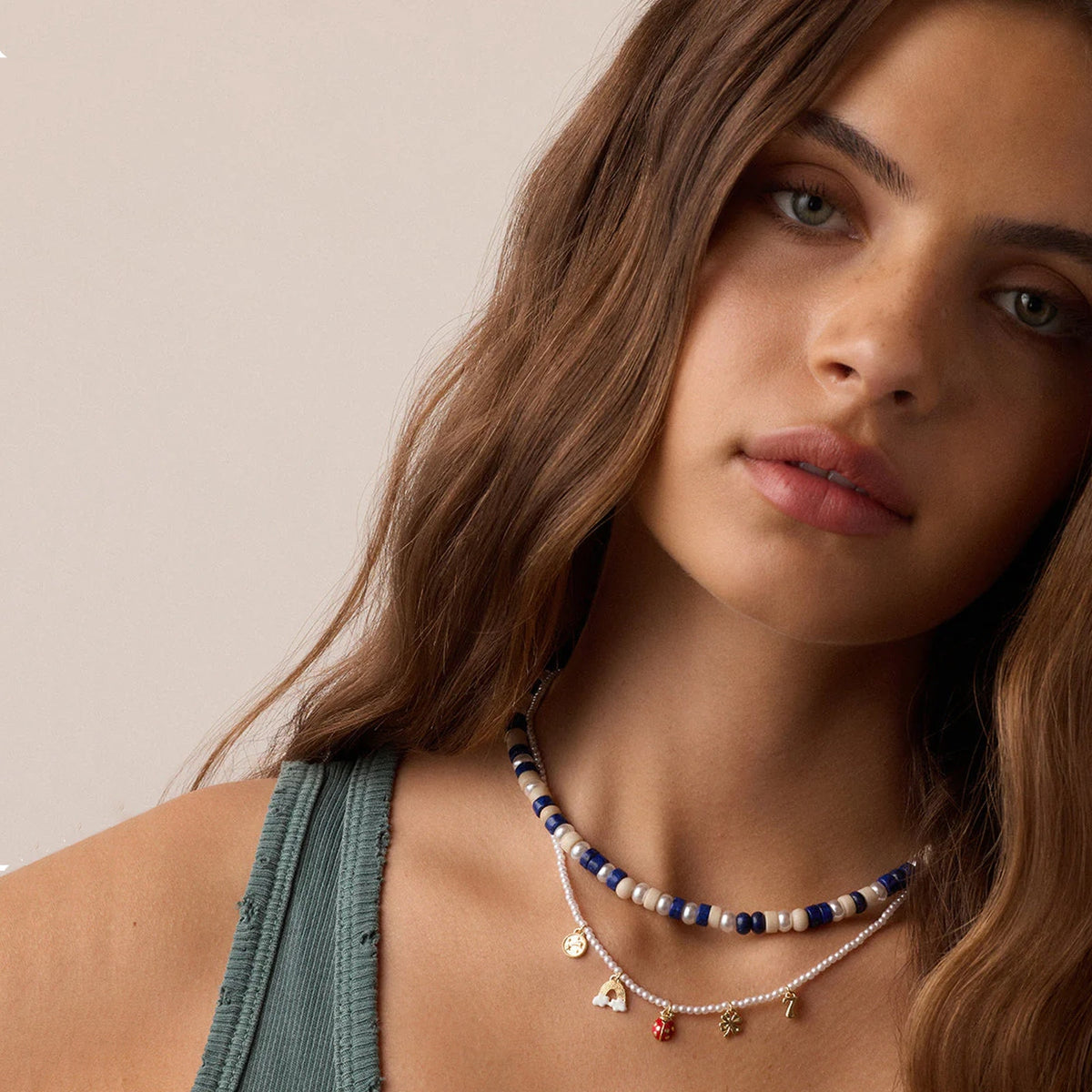 GORJANA Lucky Mini Charm Necklace