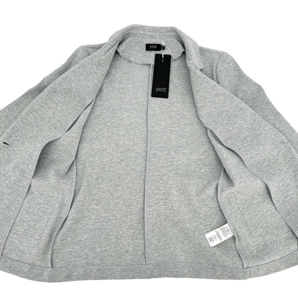 YEST Sweatshirt Blazer in Light Grey 2