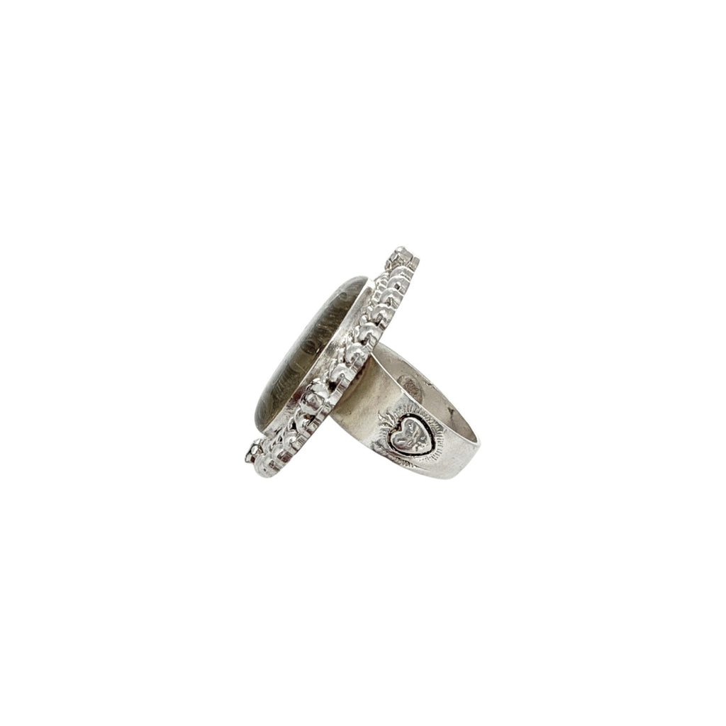 VSA Grande San Benito Ring Silver Size 7