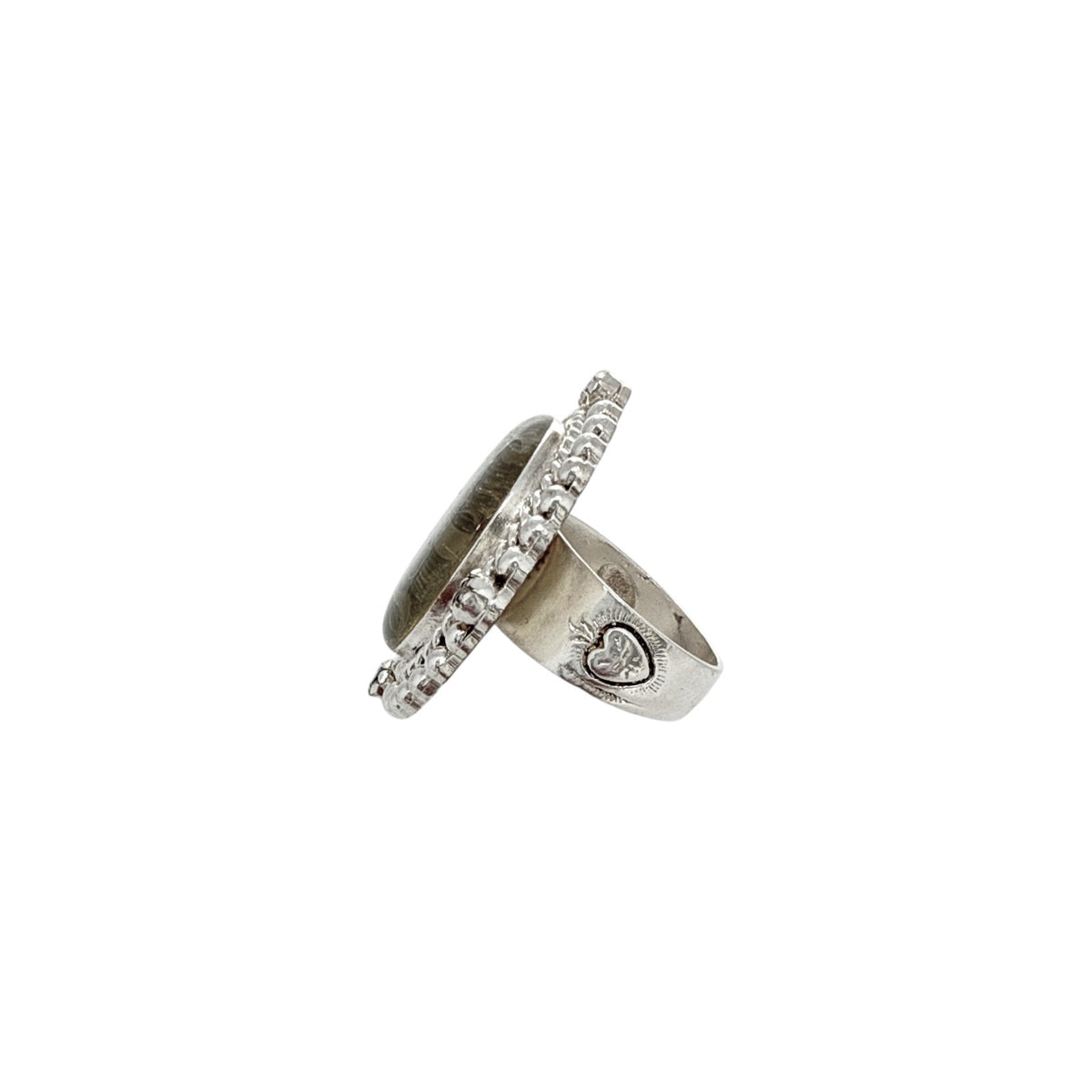 VSA Grande San Benito Ring Silver Size 7