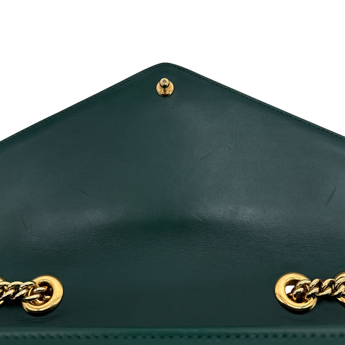 GUCCI Rajah Medium Shoulder Bag in Vintage Green