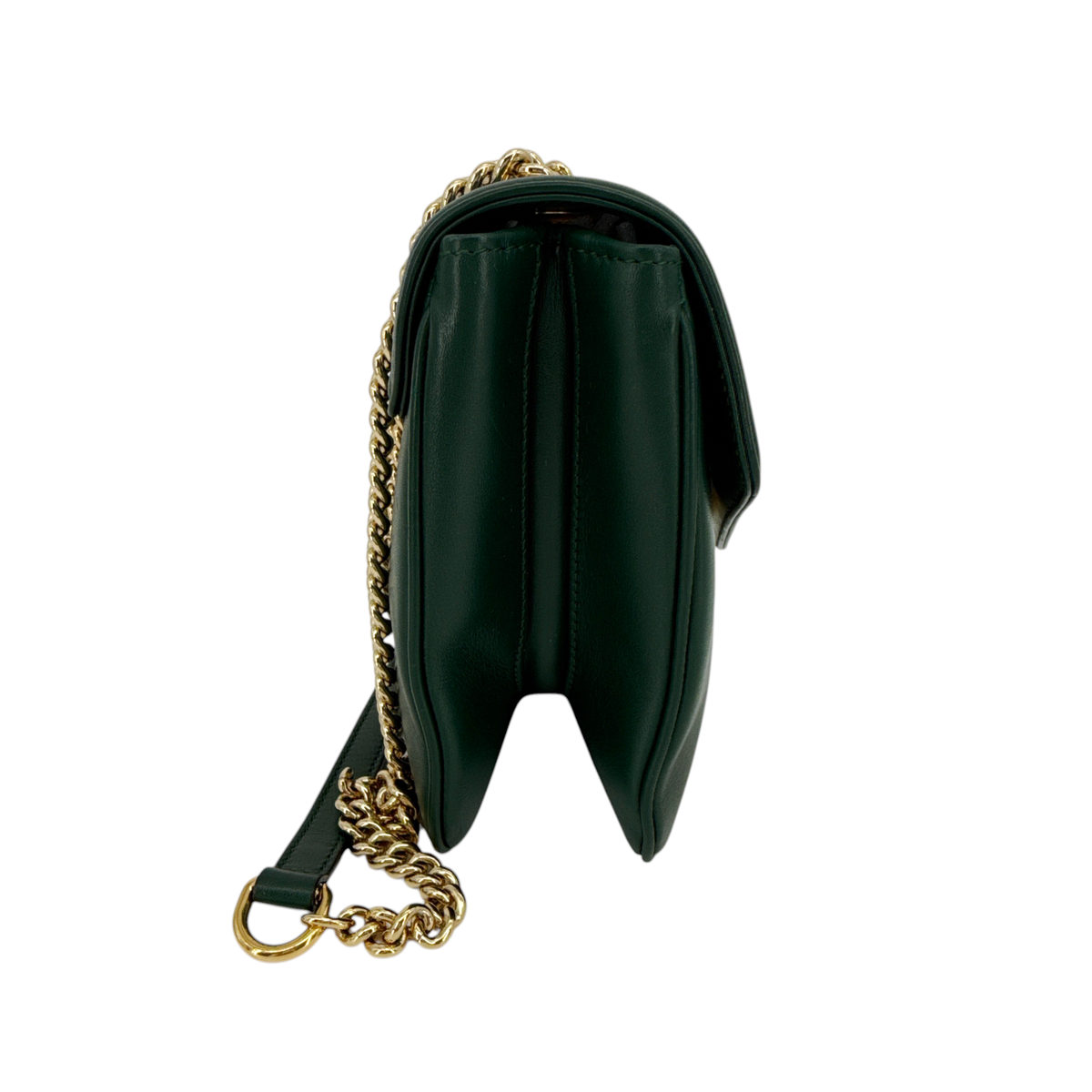 GUCCI Rajah Medium Shoulder Bag in Vintage Green